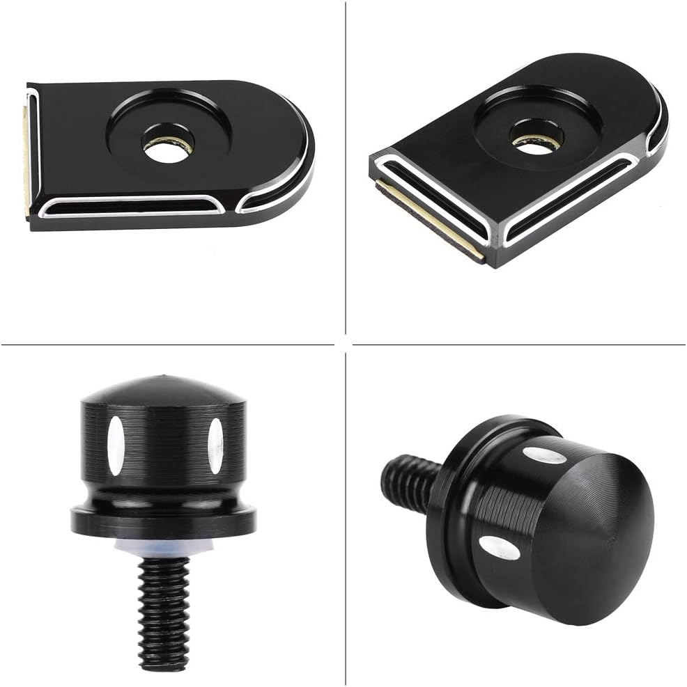 Bolts, Parts and Accessories, Rear Seat Bolt, Electra Glide, Seat Bolt, Motorcycle Mounting Button Cover, Motorcycle Mounting Button image number 4