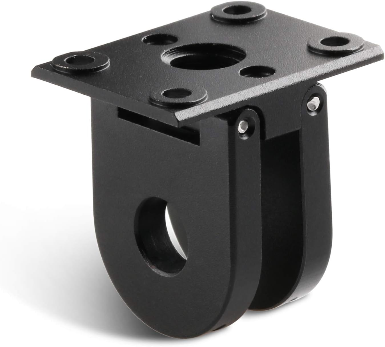 HSU Replacement Folding Fingers Compatible with Gopro Hero 12/11/10/9/8 Black Max, Replacement Adapter Mount with 1/4 Tripod Connector Port for Housing Handle Monopod Mount