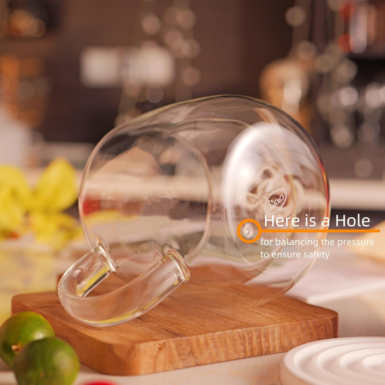 Cnglass Large Double Wall Coffee Mug 16Oz,Set of 4,Insulated Glass Coffee Cups with Handle,Espresso Mugs for Latte,Cappuccino,Tea image number 6