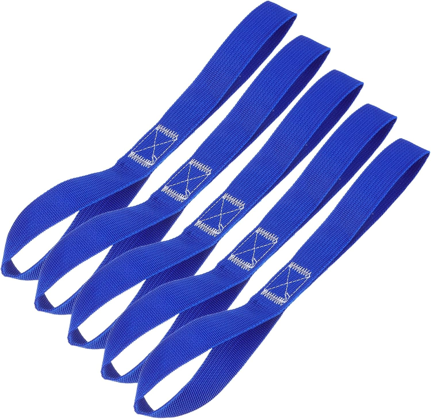 DINHEAROM 5Pcs Adjustable Multi-Purpose Tie down Straps Weather Resistant Luggage Straps for Travel Camping Motorcycles Atvs Lawn Equipment Versatile Moving Accessories image number 3