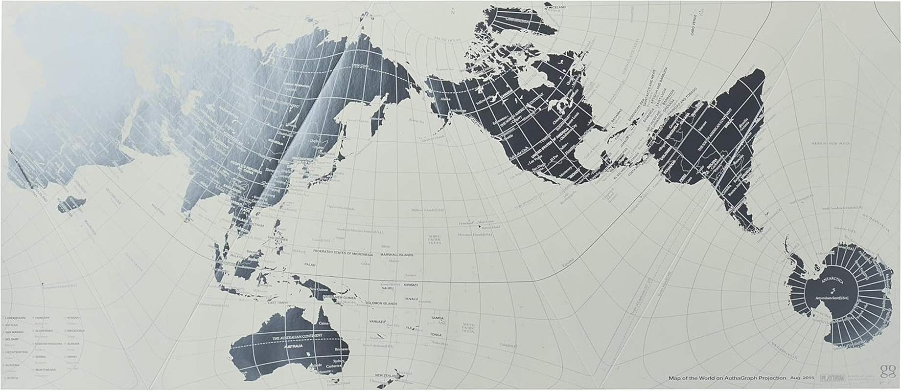 Geografia World Map Authagraph Platinum M-PL