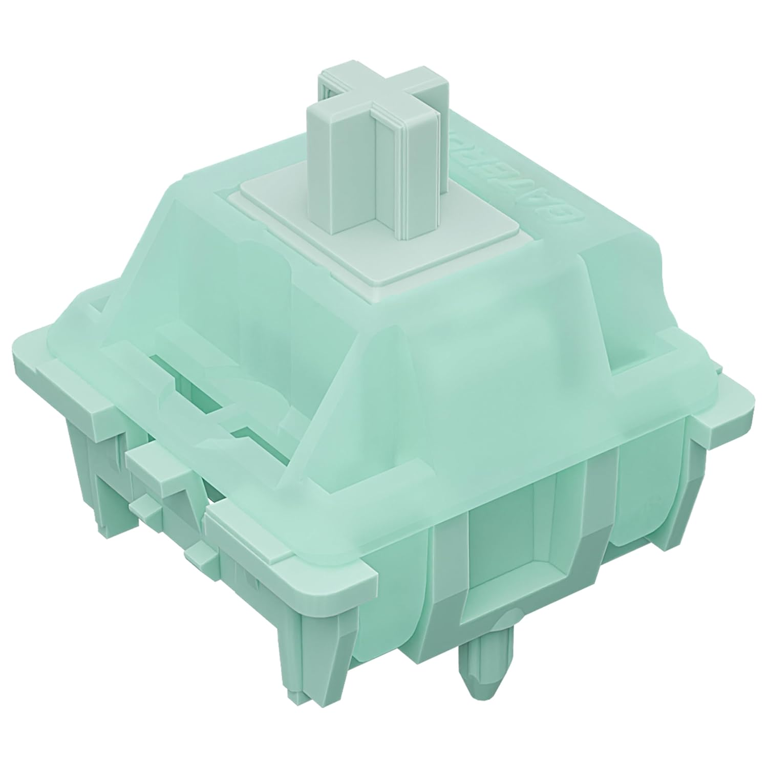 Gateron Mint Switches for Gaming Mechanical Keyboard,5 Pin 55Gf Dual-Stage Spring Pre-Lubed Linear Switches for Gaming and Office(Plugin,45Pcs) image number 5