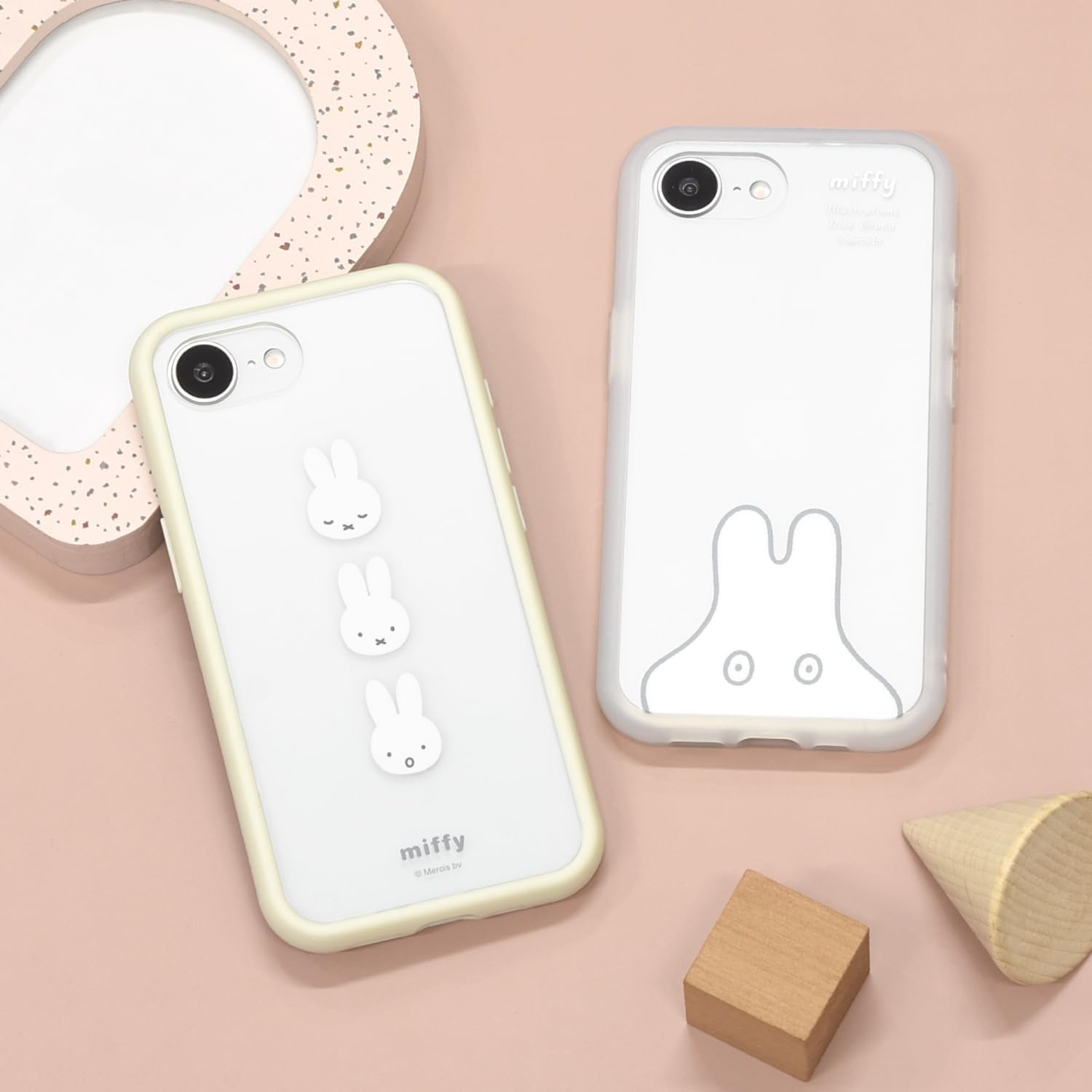 Gourmandies Miffy Iiiifit Plump Frame Iphone 16E Case Miffy MF-575A image number 4