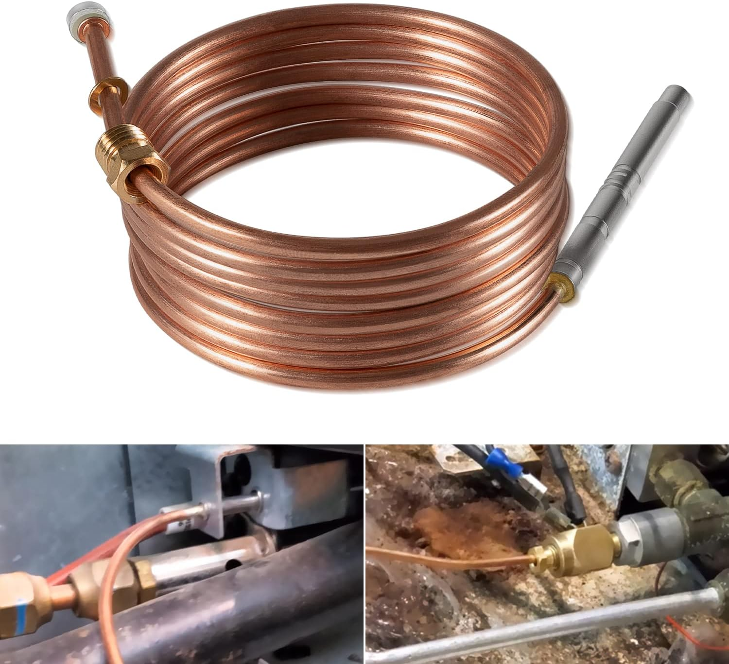 619154 Thermocouple Fits for Norcold N300 N300.3 Series RV Refrigerators for 2 Way 3 Way Models