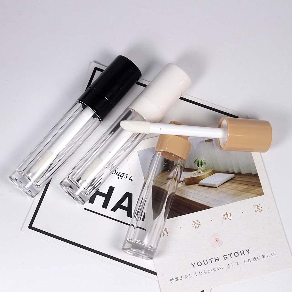 COSIDEA 14 Pcs Empty 8Ml Big Wand Lip Gloss Tube Concealer Tube Packing (White) image number 3