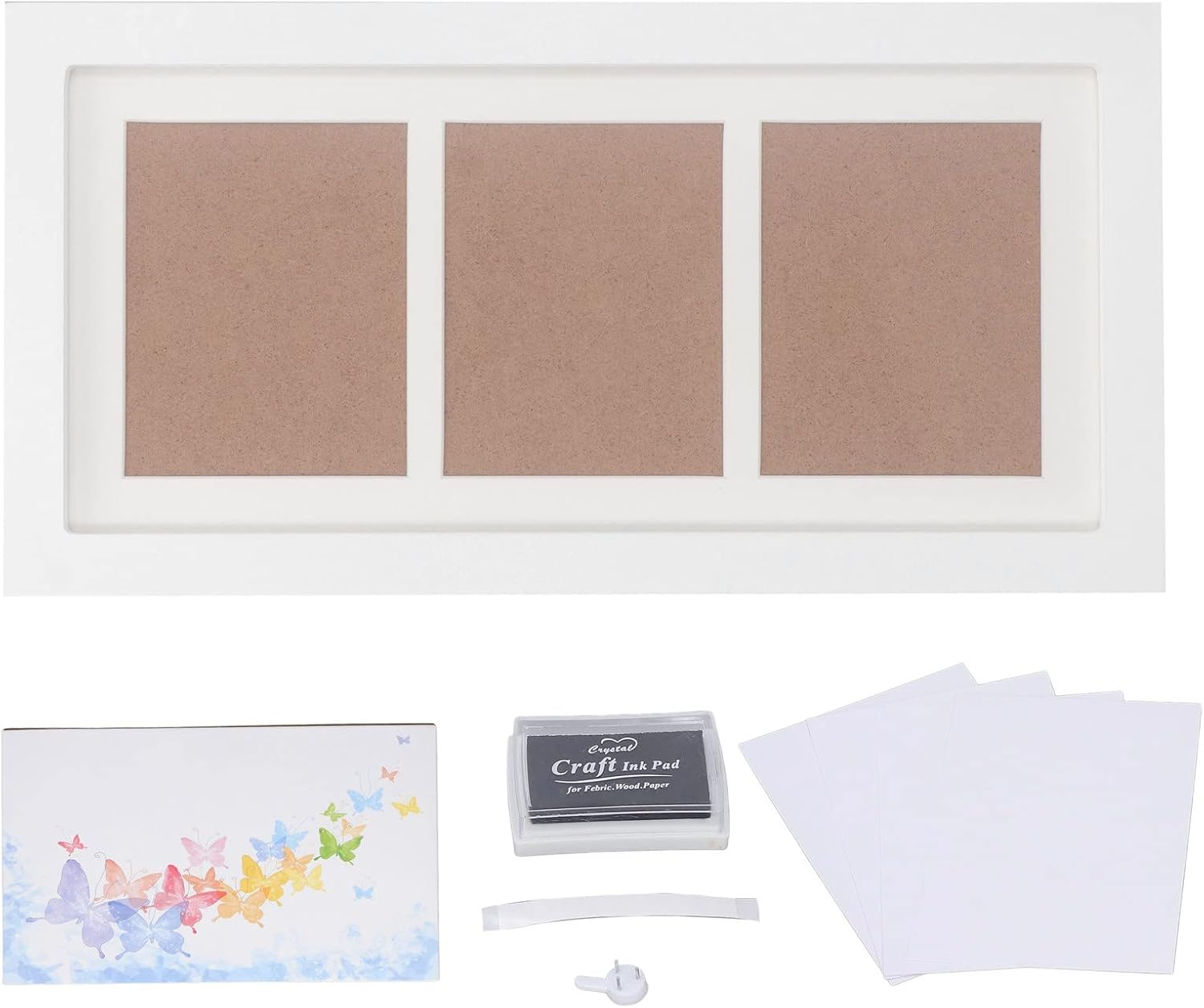 Baby Handprint Footprint Kit, Newborn Hand and Foot Print Mud Ink, Full Moon Birthday Souvenir Baby Souvenirs image number 3