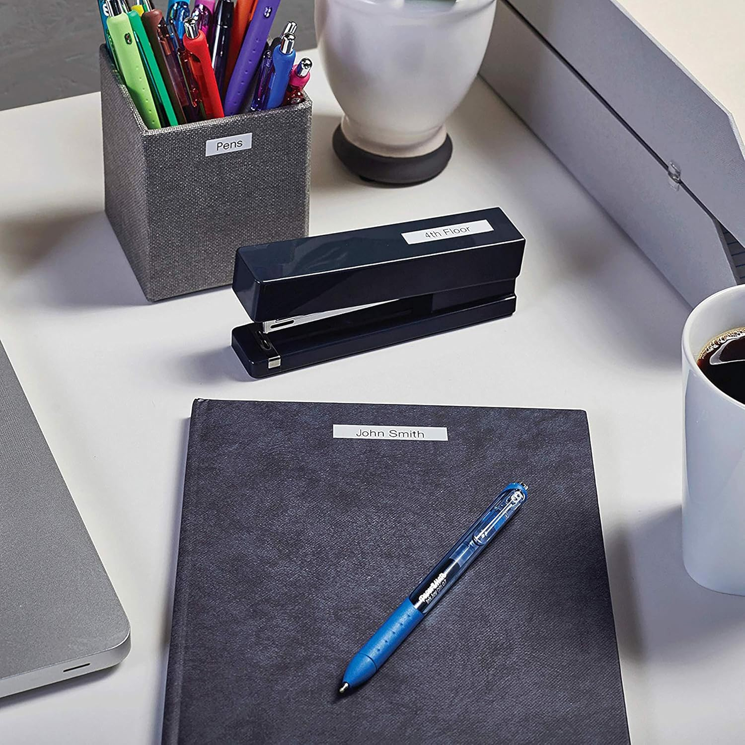 DYMO Labelmanager 160 Label Maker Starter Kit with 3 Rolls of D1 Label Tape | Handheld Label Printer Machine | QWERTY Keyboard | Ideal for Office or Home image number 5