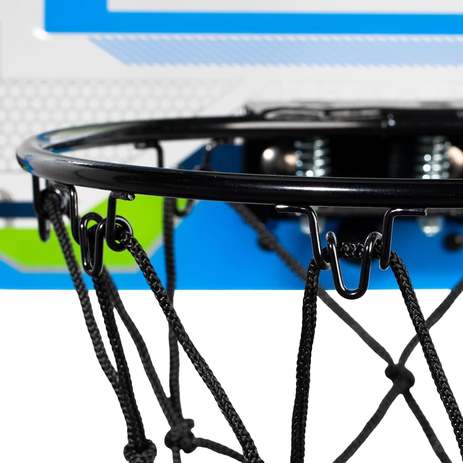 NERF over the Door Mini Basketball Hoop Set - Pro Hoop Mini Hoop Set Foam Basketball - Steel Rim Great for Dunking - Perfect Bedroom + Office Accessory Hoop image number 1