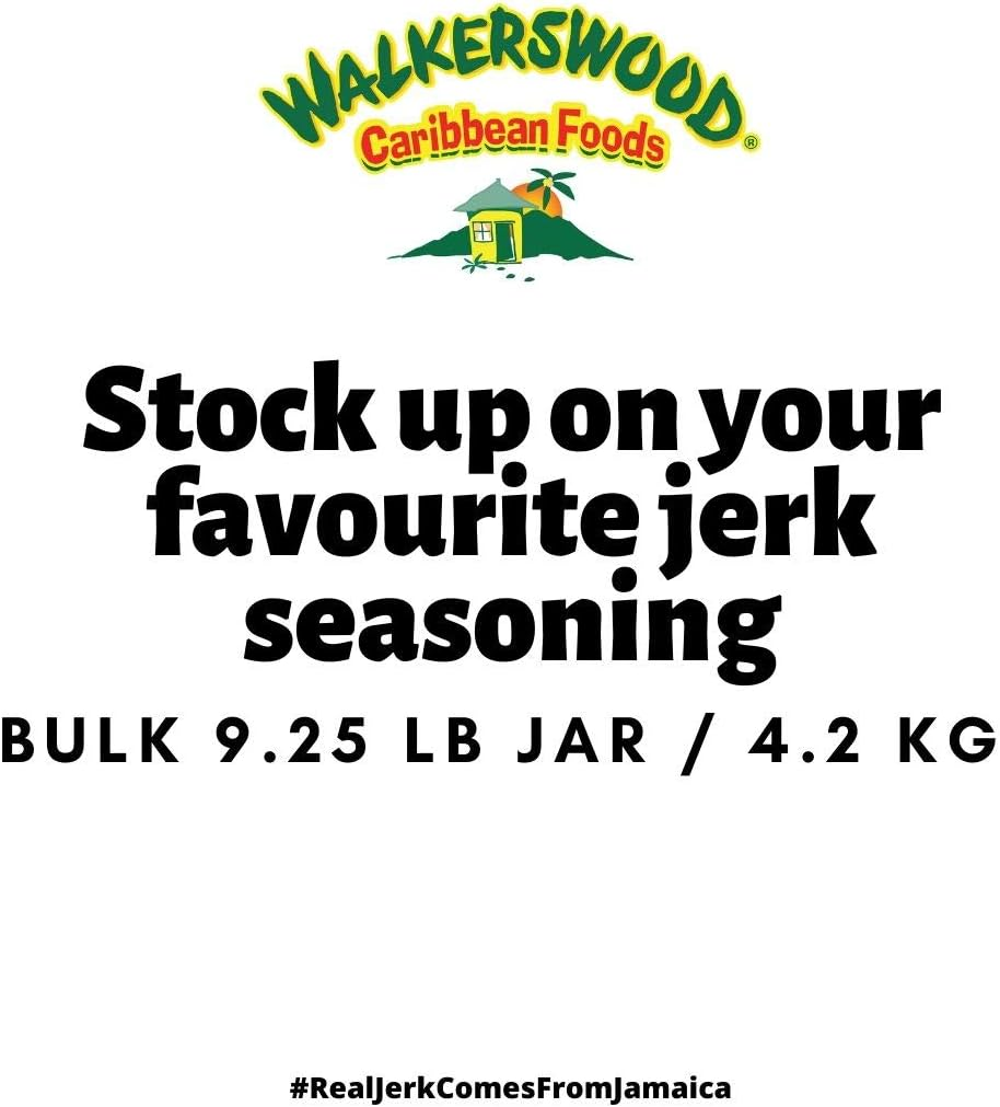 Walkerswood Traditional Jamaican Jerk Seasoning, Hot and Spicy, 128 Fl Oz image number 1