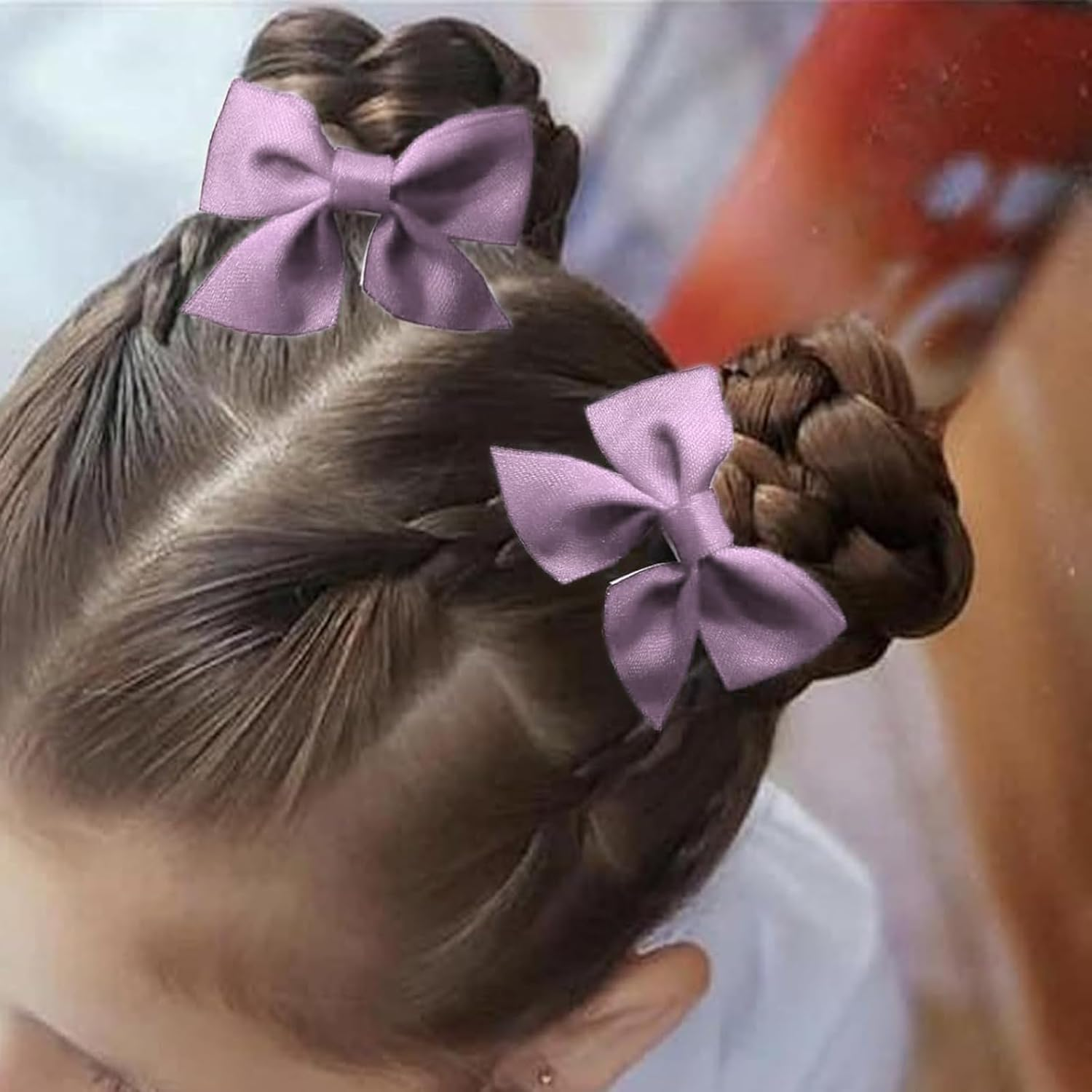 Bangbobi 2 Piece Hair Clips Set - Small Hair Clips with Non-Slip Alligator Clips Women for Christmas, Halloween, Carnival, Weddings and Birthdays - Green image number 4