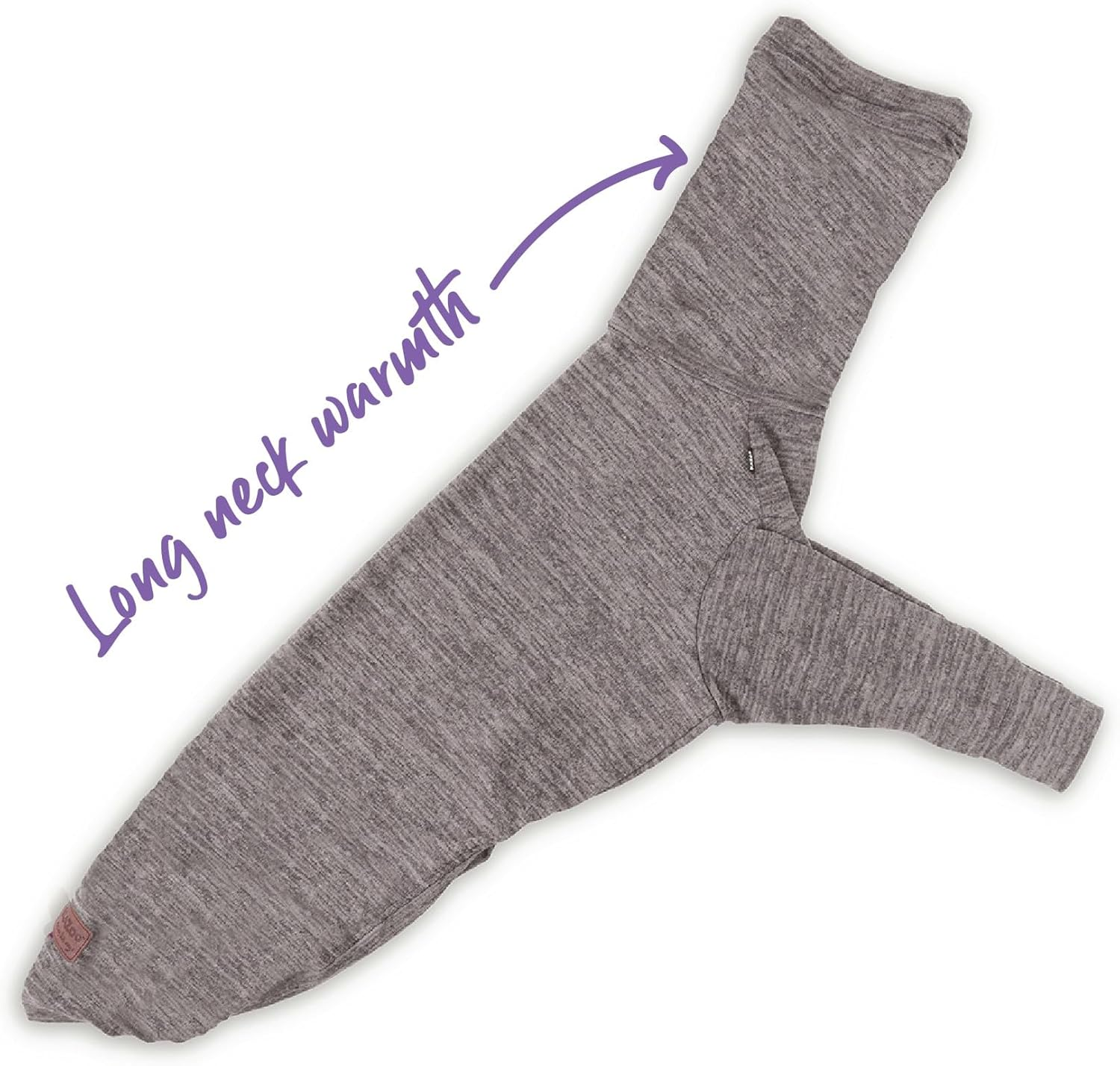 Kazoo Greyhound Softie Dog Jumper, Grey, Small image number 4