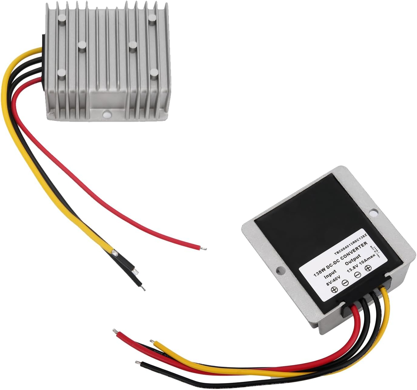 DC 8~40V to 13.8V Voltage Converter, 25A Monitoring Regulator, 10A 240W Output, IP68 Waterproof Power Converter, TBC084013R8C138Z Transformer for Motors, Car, Photovoltaic Panels, LED Strips image number 1