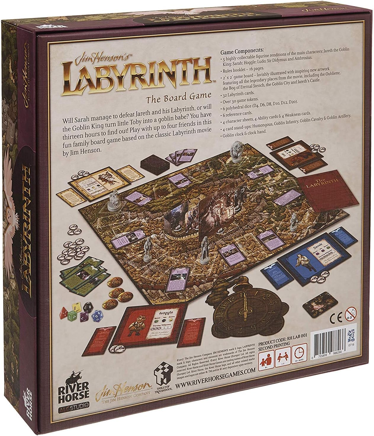 Jim Henson'S Labyrinth the Board Game image number 4