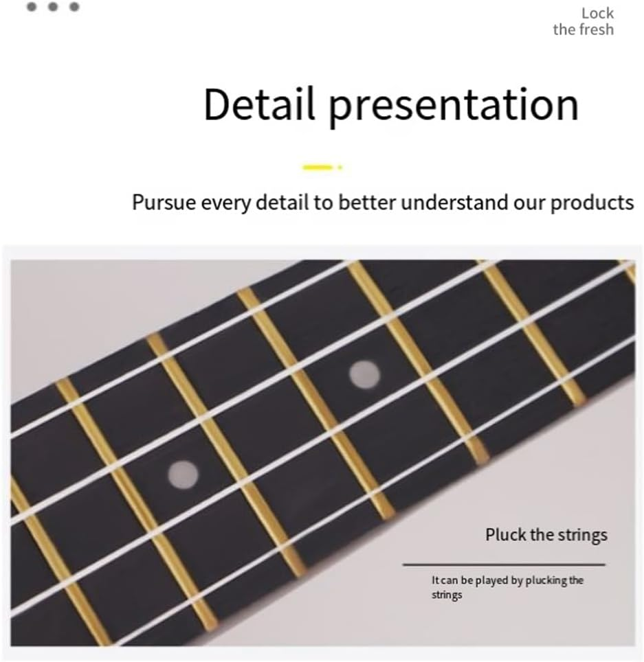 Justivana E Musical Ukulele for Adults, Children and Beginners Entry-Level Four-String Small Guitar Children'S Instrument image number 1