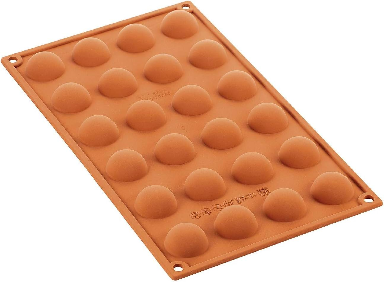 Silikomart Mould Half-Sphere, Orange, 30Mm image number 4