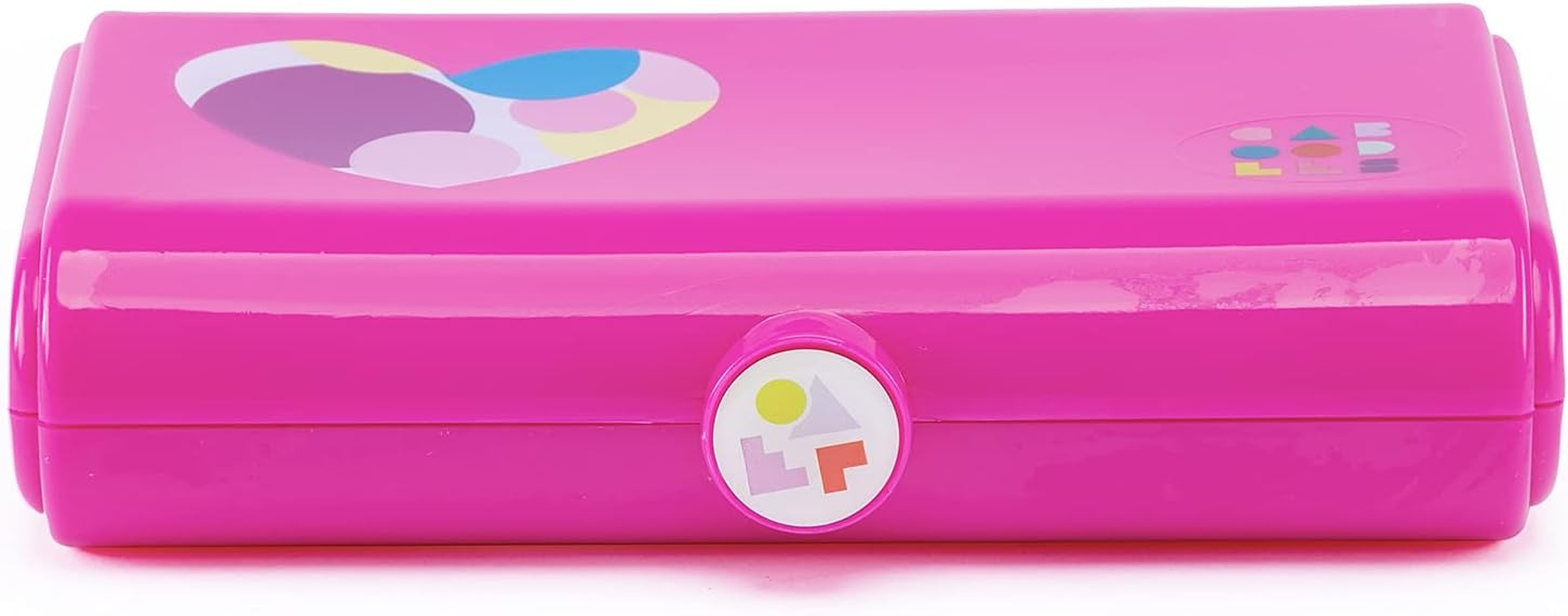 Caboodles Take It Tote, Crayola Limited Edition Retired Colors, Magic Mint, Makeup Travel Case with Large Built-In Mirror, Autoopen Tray, Snap-Tight Lid, Ideal for Quick Touch Ups on the Go