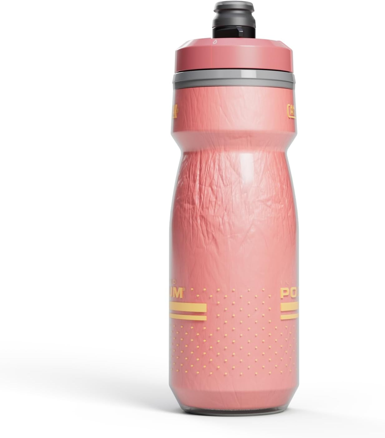 Camelbak Podium Chill Insulated 21Oz Bike Water Bottle - Easy Squeeze Bottle - Fits Most Bike Cages, Coral Sunset - Coral Sunset image number 6