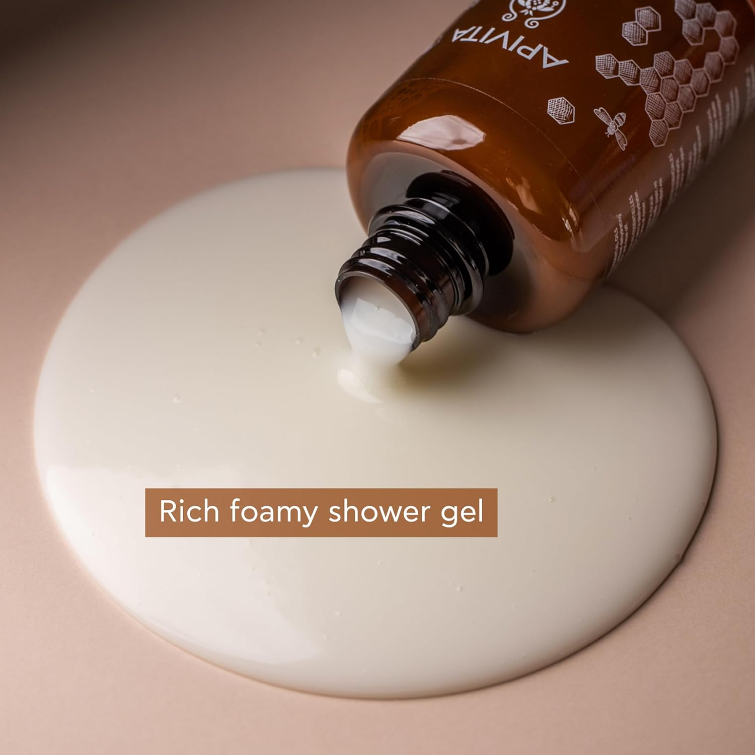 Apivita Royal Honey Creamy Shower Gel with Essential Oils - Ecopack 500Ml/16.9Oz image number 5