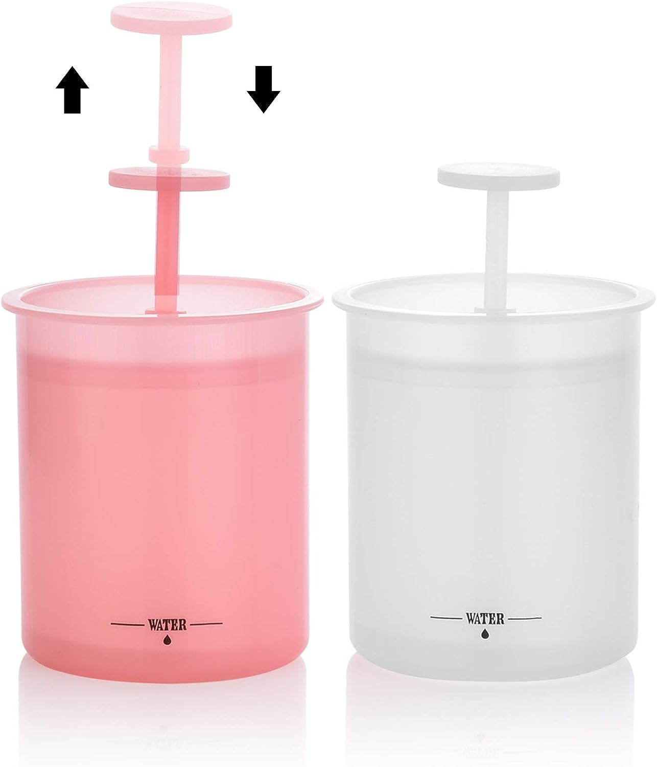 Beautyflier 2 Pieces Facial Cleanser Foam Cup Whip Bubble Maker Facial Skin Cleansing Care image number 2