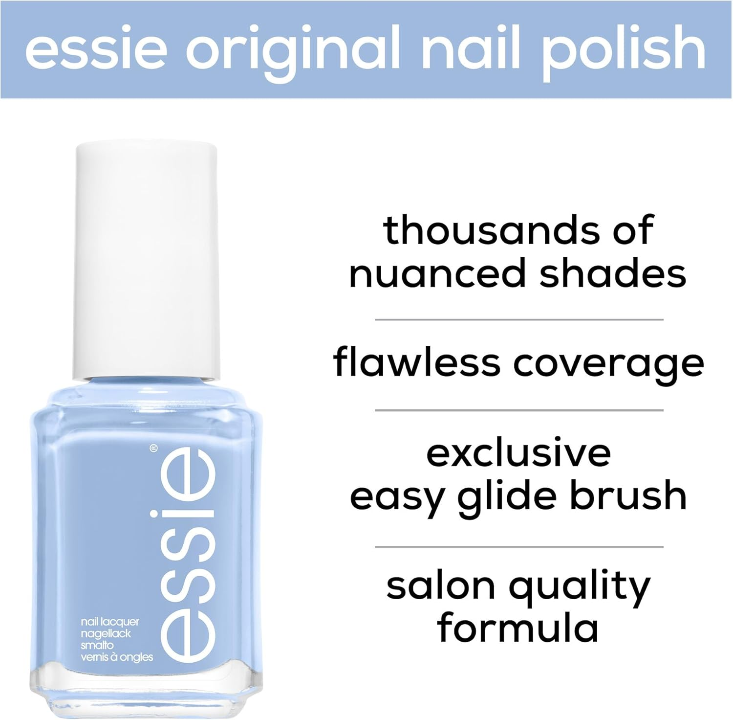Essie Nail Polish Salt Water Happy