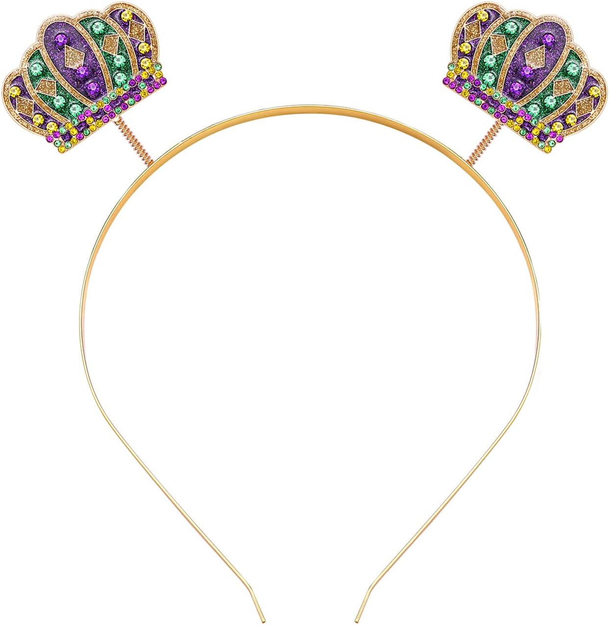 MOLOCH Christmas Headband Christmas Bow Hairband Red Green Tassel Headband Carnival Xmas Costume Holiday Hair Accessory Gifts