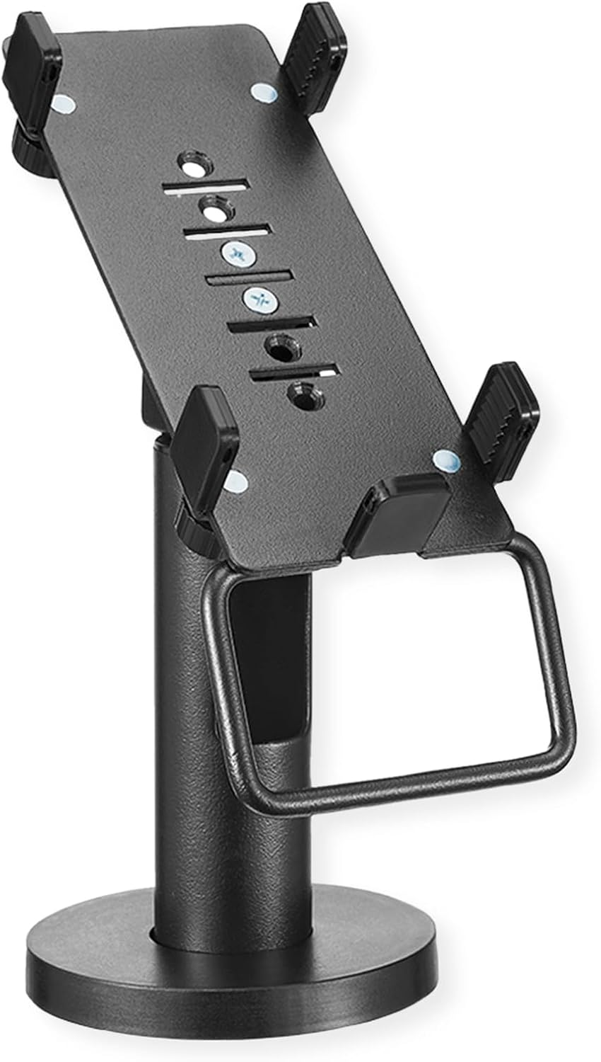 ROLINE Universal Swivel and Tilt Credit Card Terminal Stand Black image number 2
