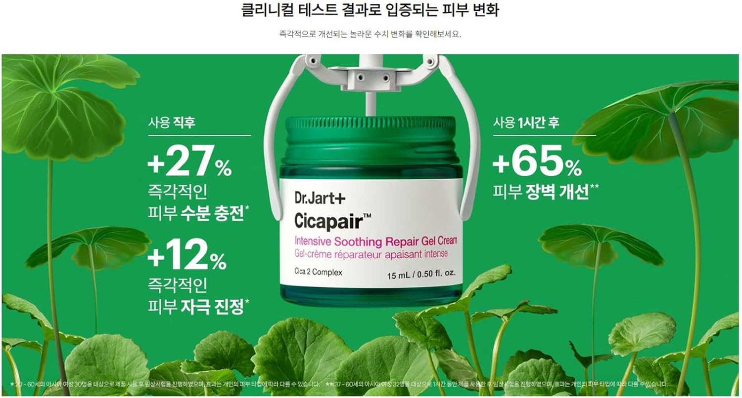 DR.JART+ Cicapair Intensive Soothing Repair Gel Cream 15Ml / 0.5Fl. Oz. image number 2