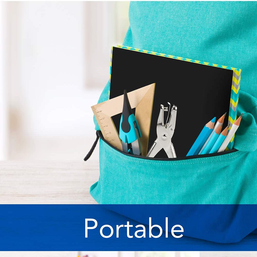 Swingline 1 Hole Punch, Single Hole Puncher, 5 Sheet Capacity, Classic Office Paper Punch for Craft Paper, DIY Crafts, Perfect for Home Office School Supplies, Chrome (74005) image number 3