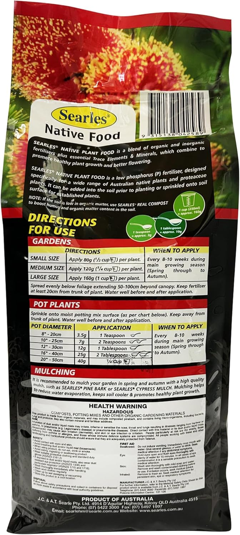 Native Plant Food 2.5Kg image number 2