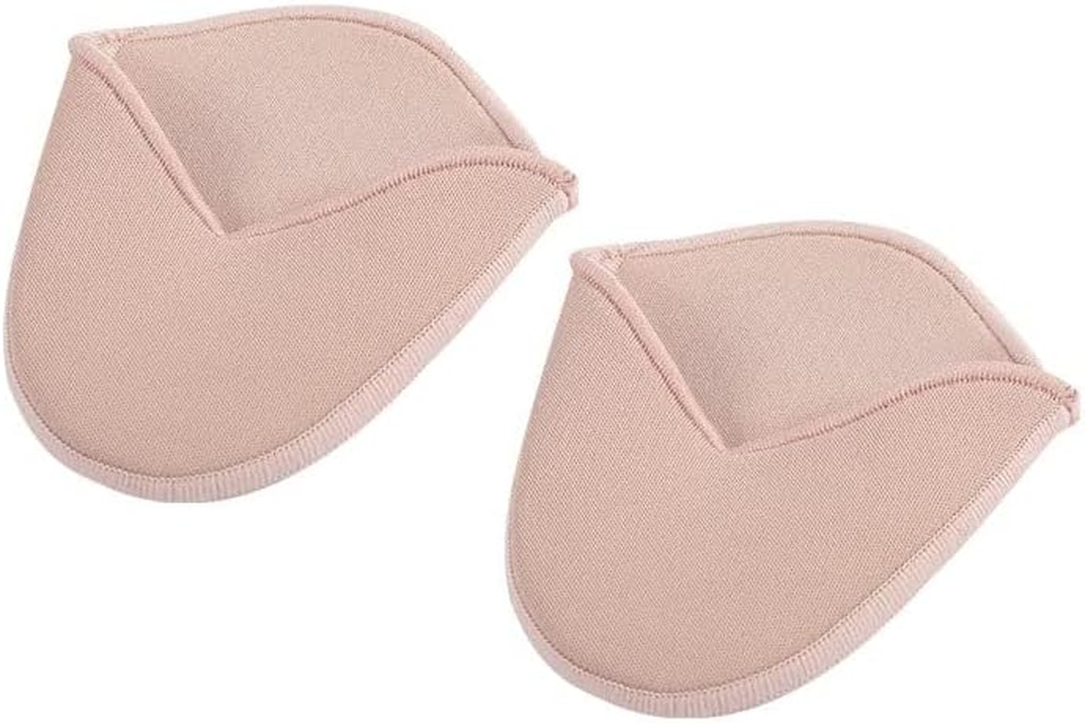 Foot Pads Protect, Toe Pouches Pads, Protect Toe Cover for Heel, Ballet, Point Shoes (Long) image number 1