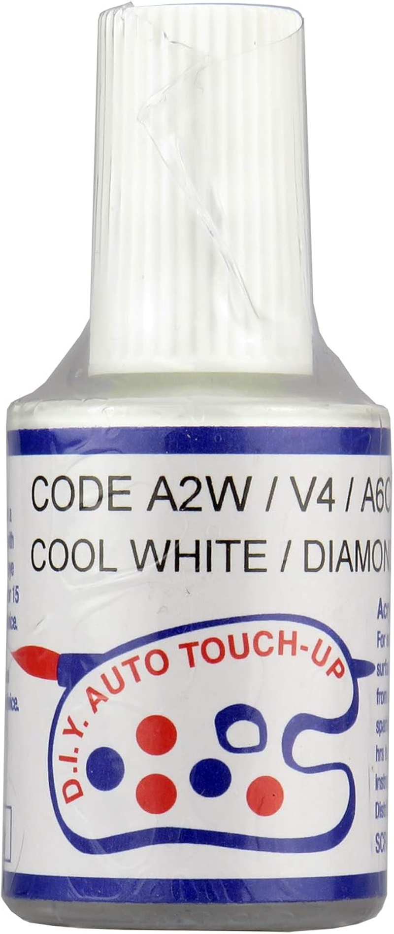 NEW Mazda Touch up Paint - A2W A6C Cool White - Mazda 2 3 6 CX3 CX5 CX7 CX9 BT50 image number 5