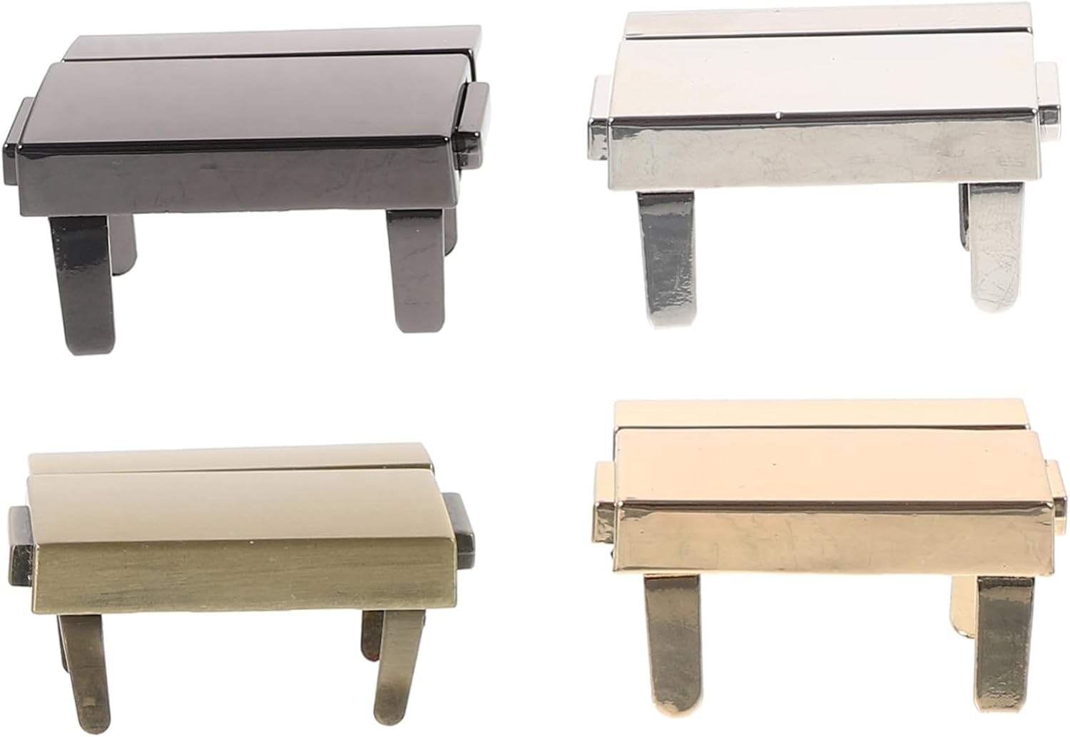 HOODANCOS 20Pcs Bag Locks for Travel Purse Clasp Metal Buckle Locks for Luggage Handbag Accessories image number 6