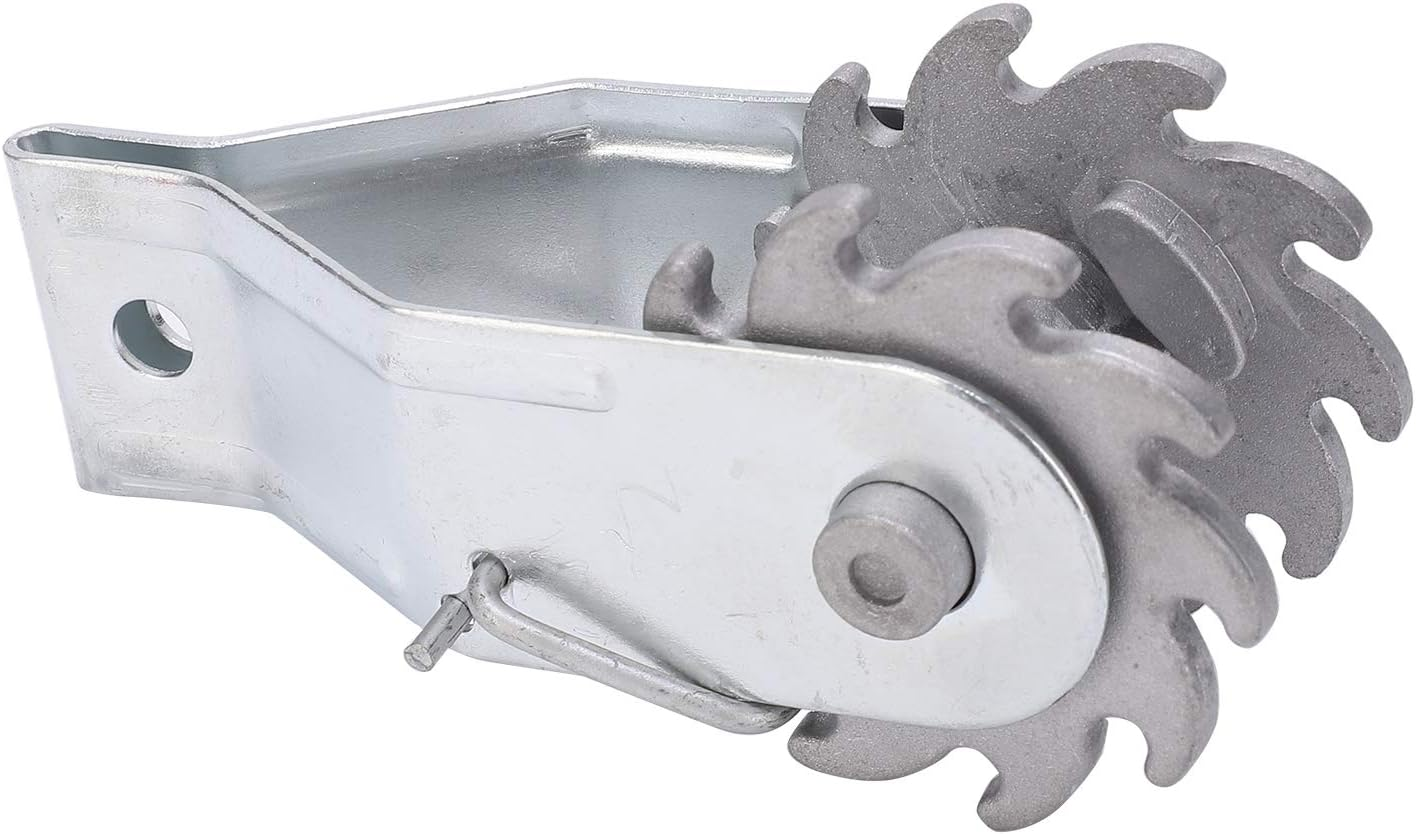 Cryfokt 24Pcs Electric Fence Wire Strainer, Heavy Duty Inline Tensioners with Locking Frame, Inline Ratchet Strainer Fence Wire Tensioner for Electric Fence, Farm Fence image number 1