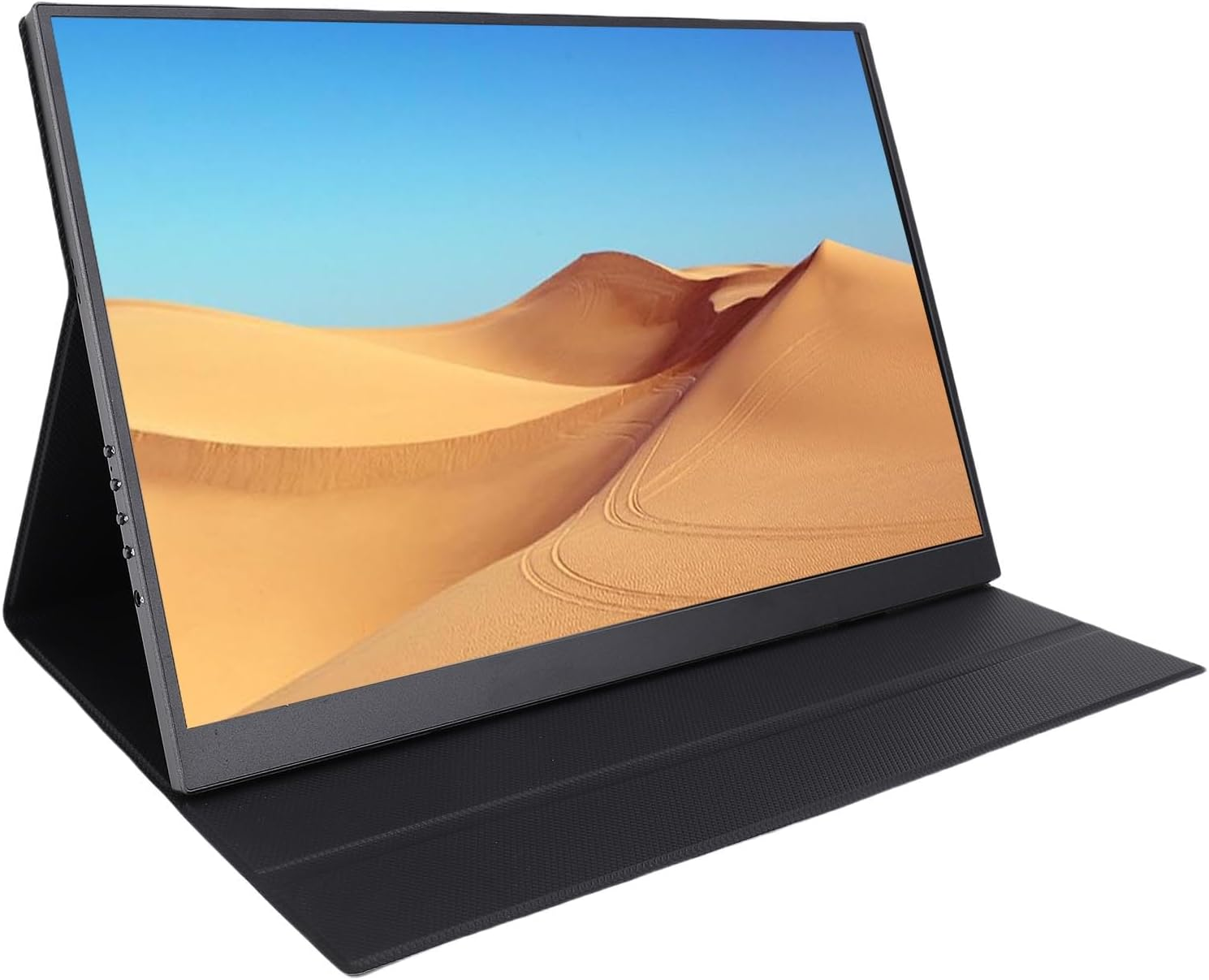 16 4K 120Hz Portable Monitor, HDR Display with Dual USB-C & Minihdmi, Built-In Speakers, Low Blue Light Eye Care Screen for Laptop/Gaming/Office image number 2