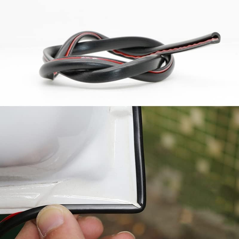 5M Car Door Edge Protector Strip Anti-Scratch Protection Rubber Trim Seal - Ultimate Vehicle Protection - Clear image number 6
