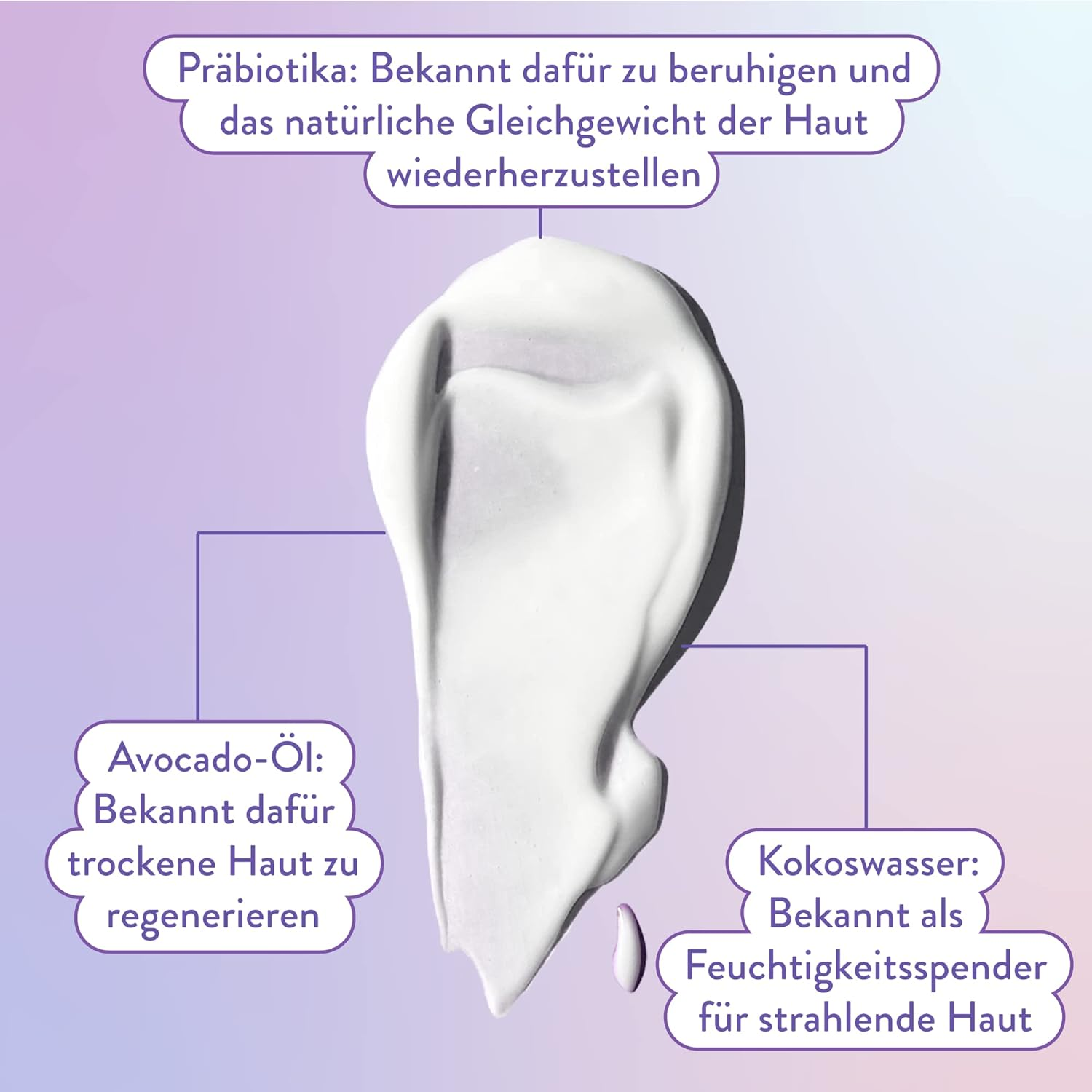 Bior&eacute; Hydrate and Glow - Moisturiser - Content: 100 Ml - Skin Type: Dry, Sensitive, Dehydrated - with Coconut Water, Prebiotics and Avocado Oil image number 5