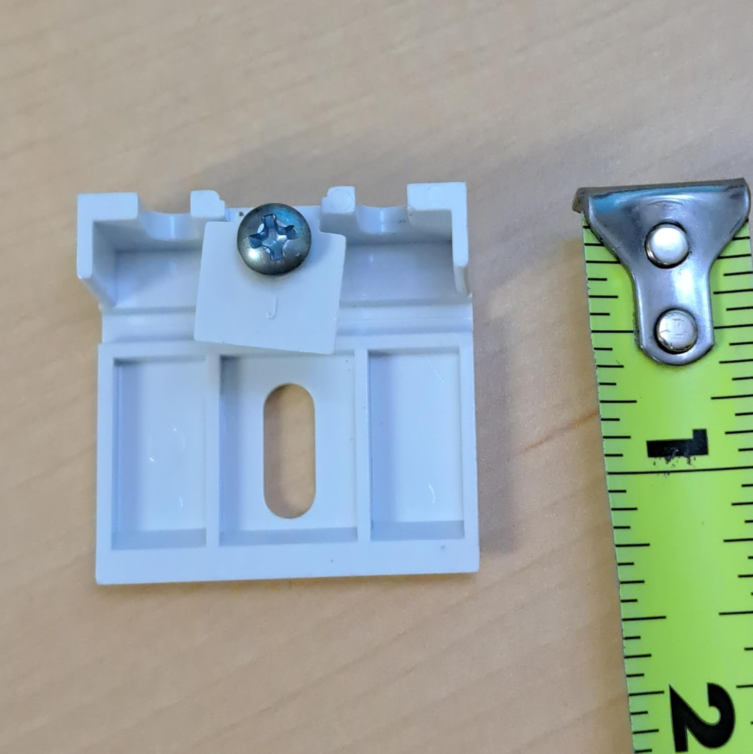 Qty 2Pc and 3Pc. Brackets KIT for Honeycomb, Cellular, Duette, Applause Shades. Fit Hunter Douglas, Turnils, ALTA, Comfortex, M&B... (1 3/4" Long, 3/8" Cell, Small, 3) image number 1