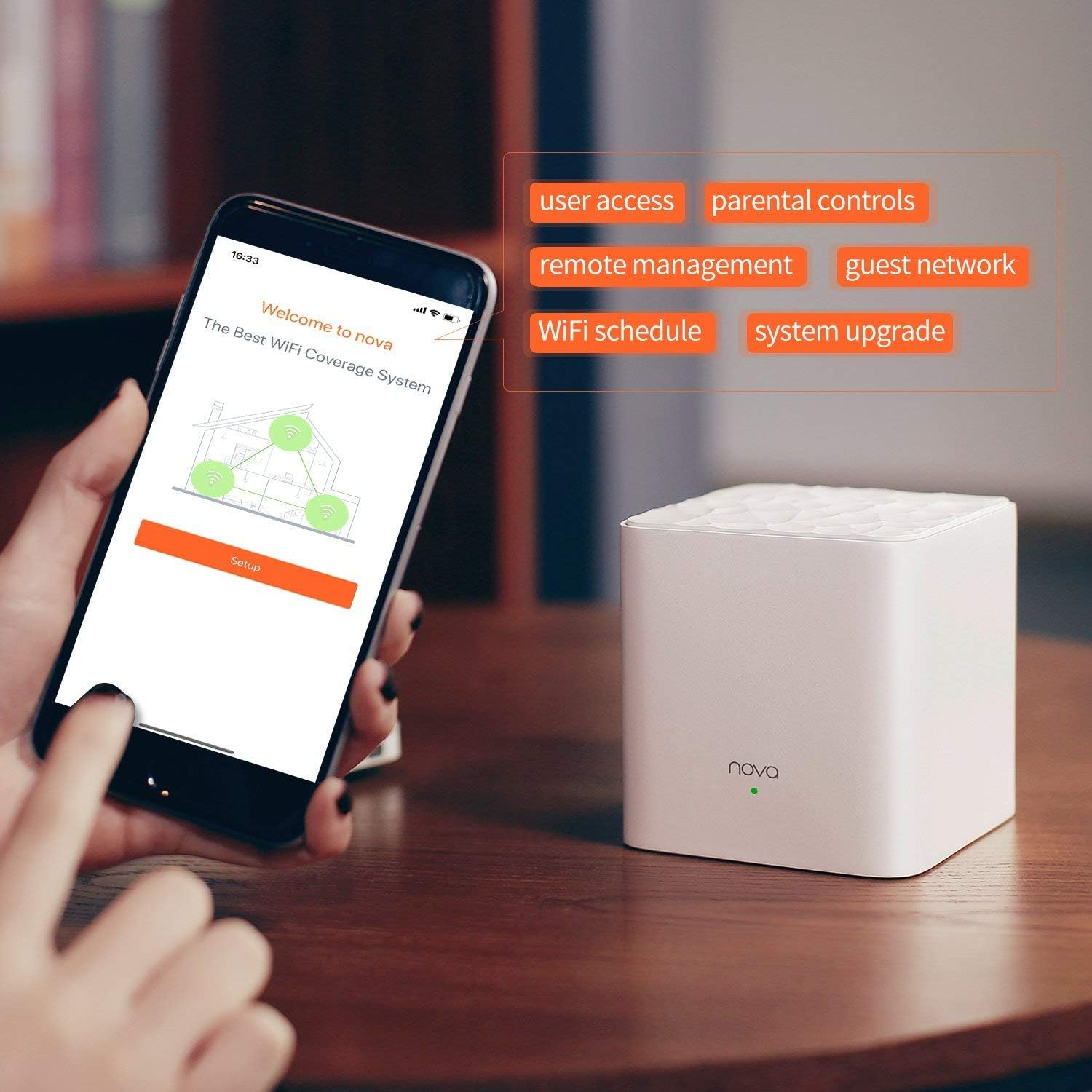 Tenda WLAN - Router NOVA MW3-2 image number 1