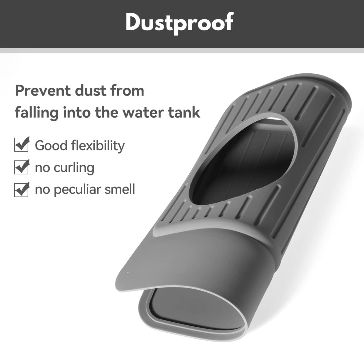 Espresso Machine Silicone Mat, Proxima Direct Coffee Machine Top Cover Anti-Scratch Not Easily Deformed Fast Drying Mat Non Slip Pad Compatible with BES870/880, Barista Accessories - Grey image number 2