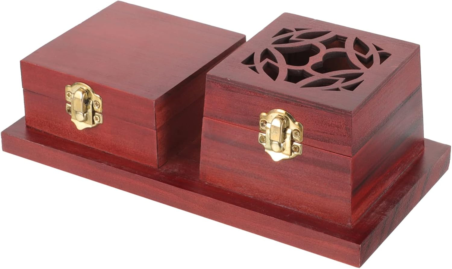 Wooden Incense Holder Japanese Style Desktop Aroma Diffuser Incense Burner Ash Tray image number 1