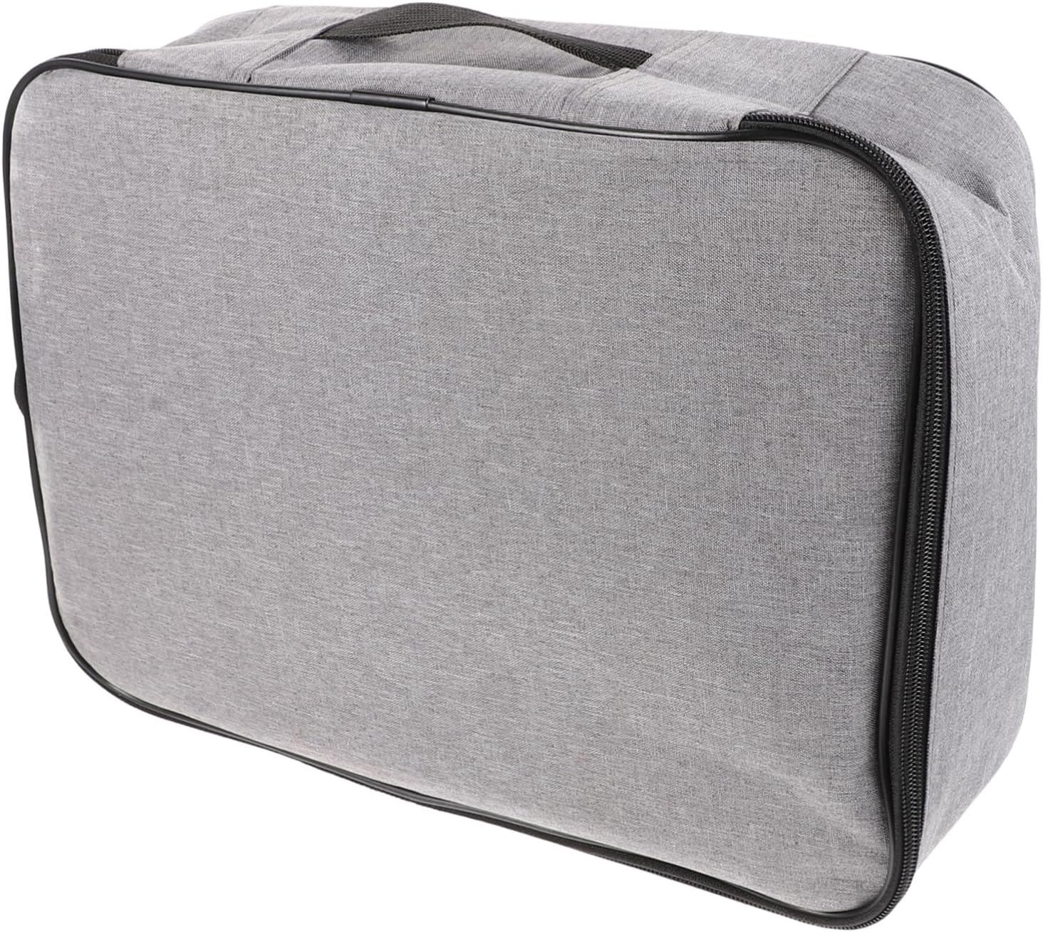 Parliky Handheld File Storage Pouch for Important Documents Document Organizer Photo Organizer Travel Lock