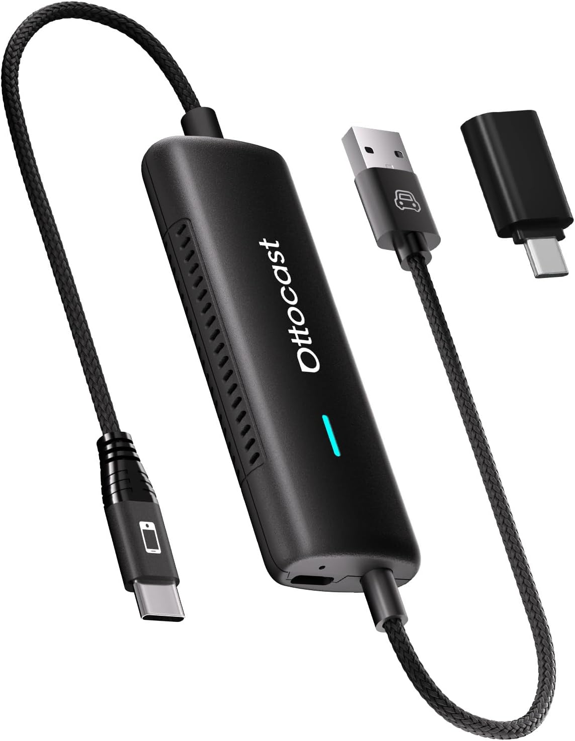 Ottocast Mirror Touch - Wireless Carplay & Bi-Directional Phone Mirroring Adapter - Dual Mode, Plug & Play Upgrade for Factory Wired Cars (2016+) image number 4