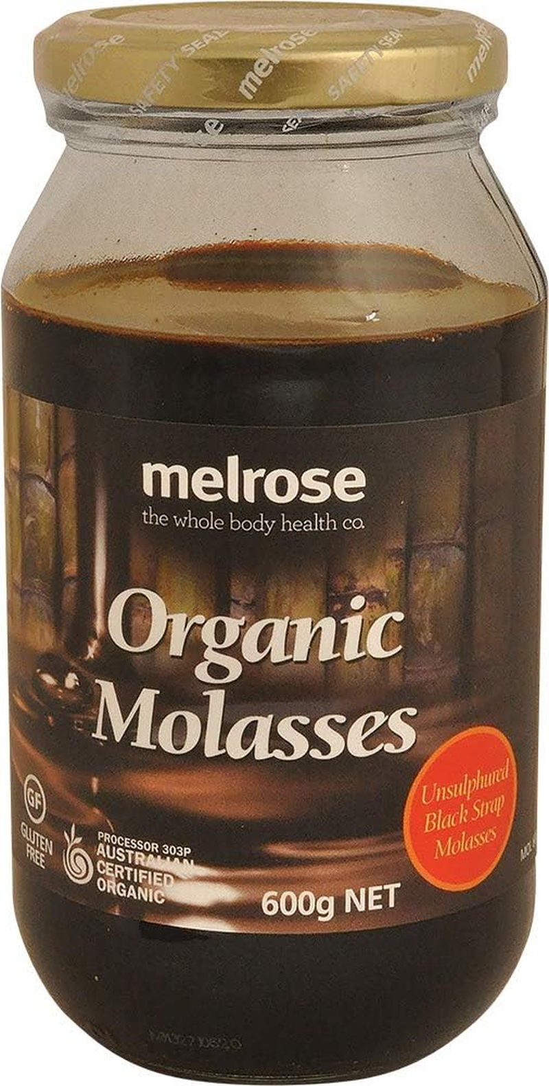 Melrose Organic Molasses Syrup, 600 G