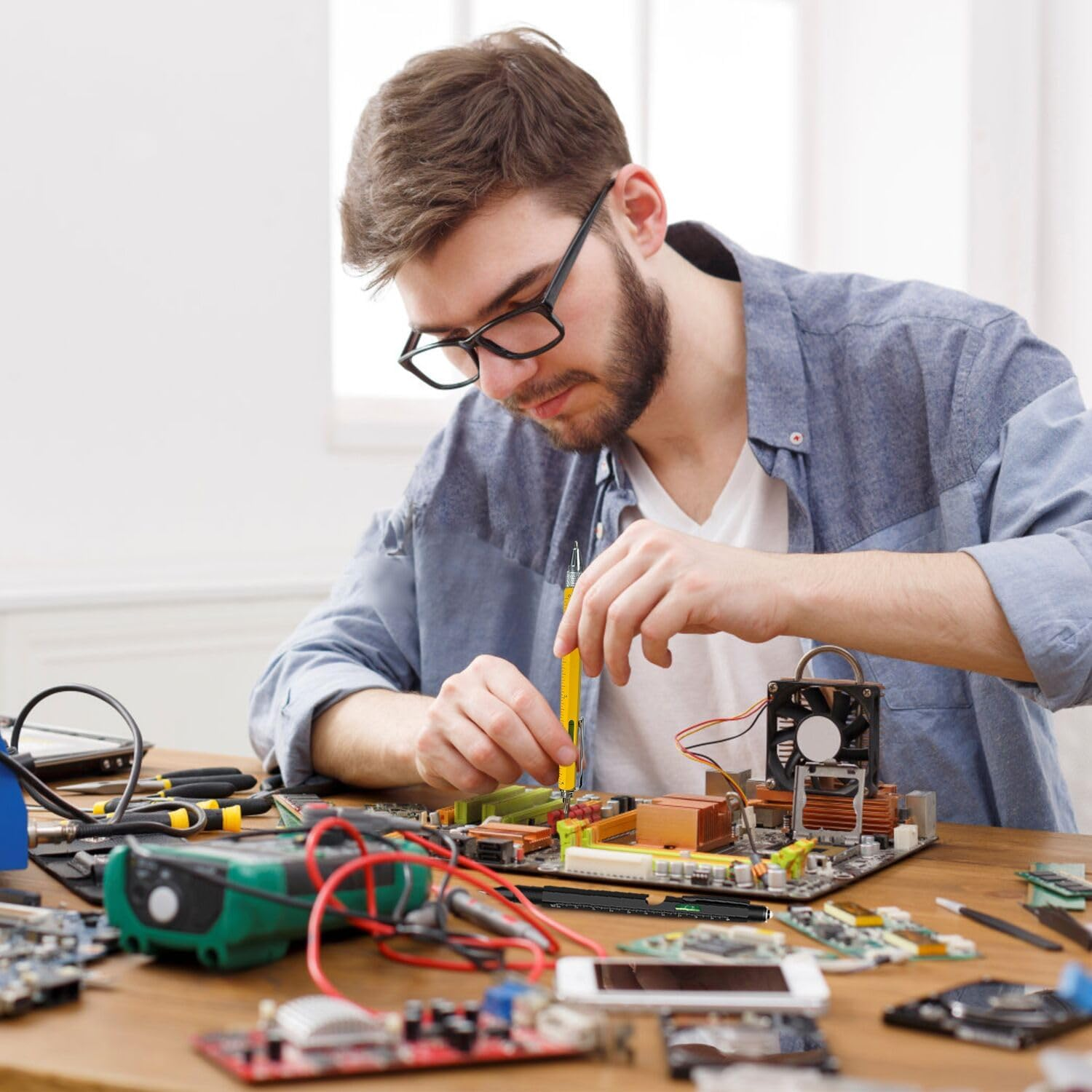 Jishi Father Day Gift from Daughter Son and Wife 2 Piece Pen Set Multitool Father'S Day Gifts for Men Grandpa Husband Boyfriend Ideas image number 4