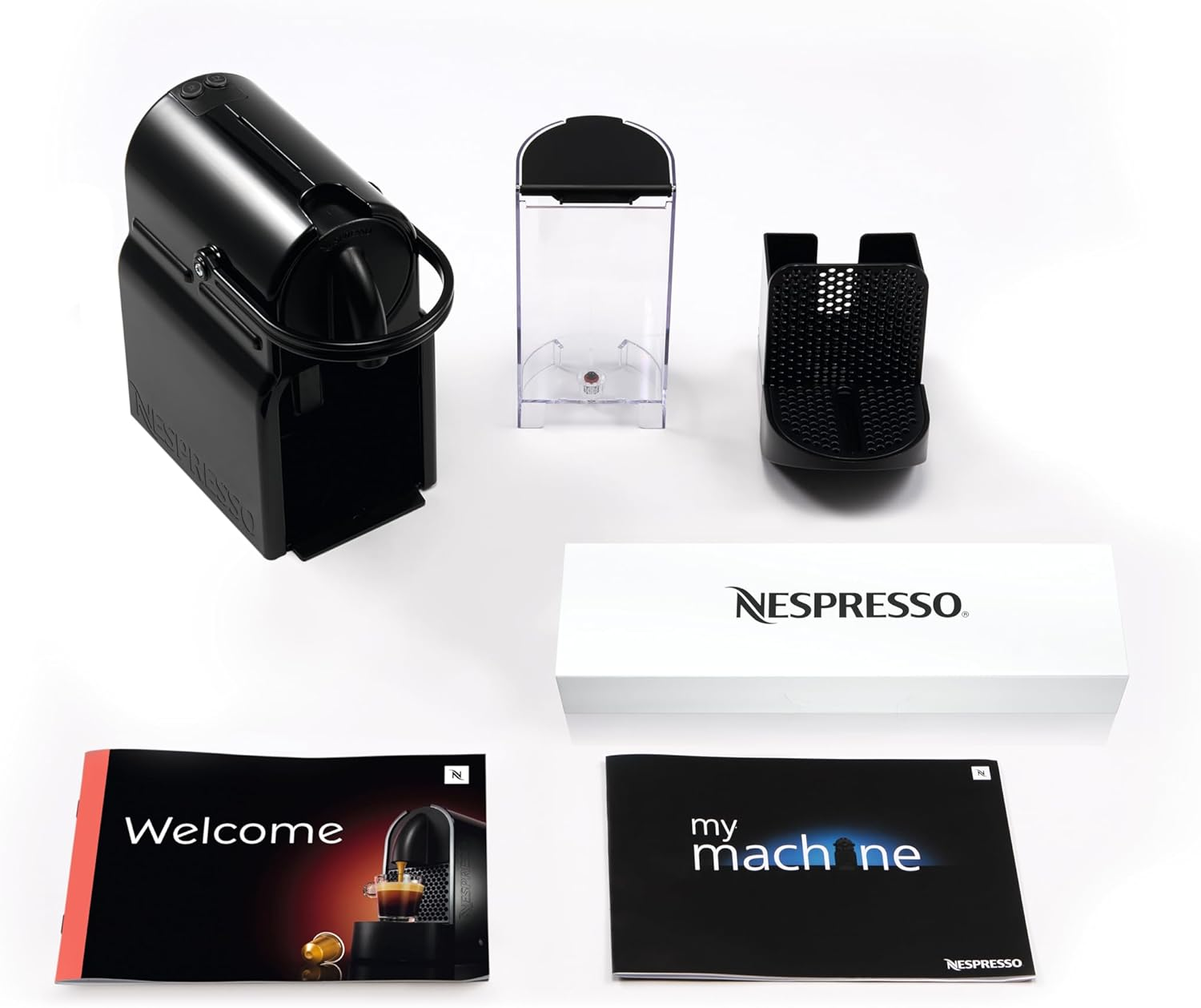 Nespresso De'Longhi Inissia EN 80.B - Coffee Machine - 19 Bar -0.8 Liters, Black image number 5