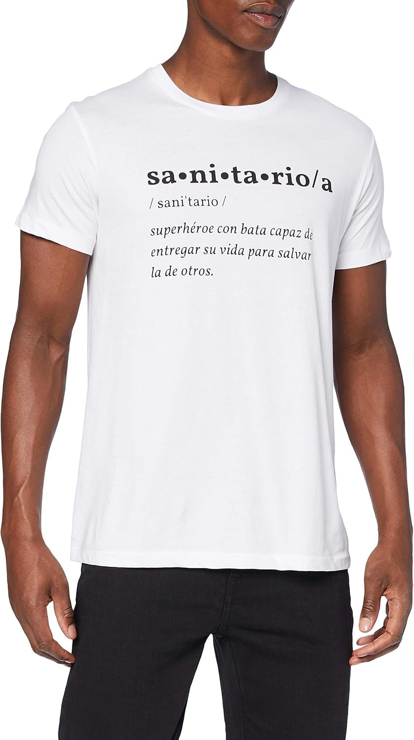 Sanitary Values Pandemic T-Shirt #Size M 300 Ml White image number 1