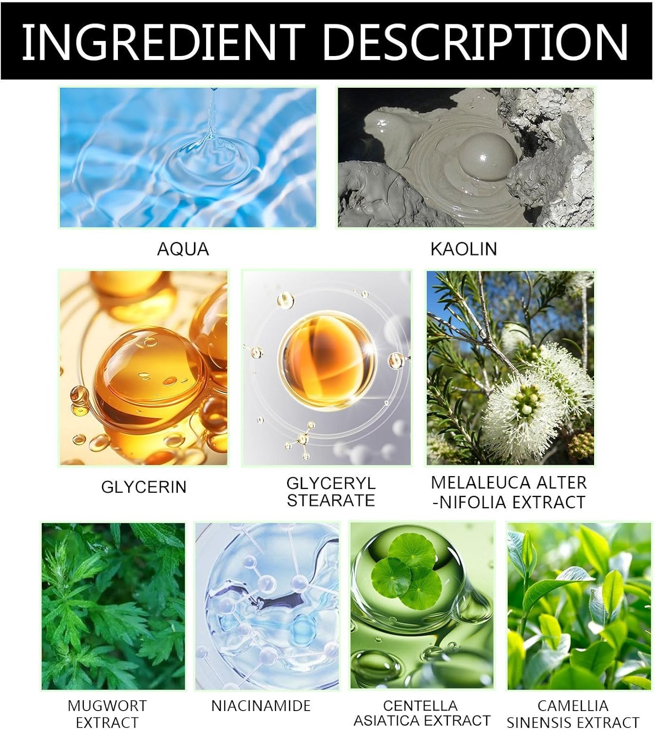 Blackhead Removal Mud Mask &ndash; Deep Pore Cleansing & Gentle Hydrating Facial Mask for Smoother Skin image number 2