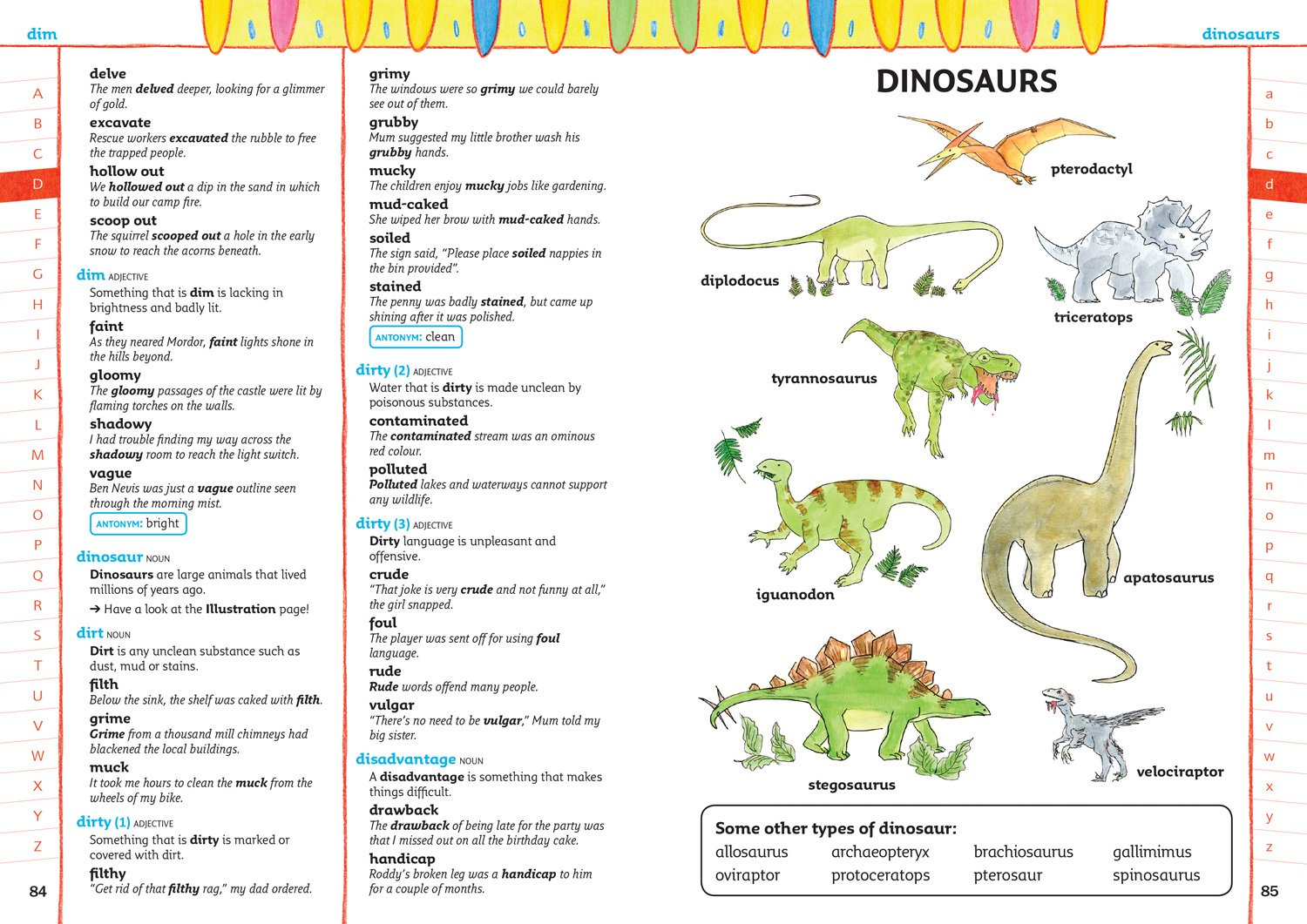 Collins Primary Dictionaries - Collins Primary Thesaurus: Illustrated Learning Support for Age 7+ image number 2