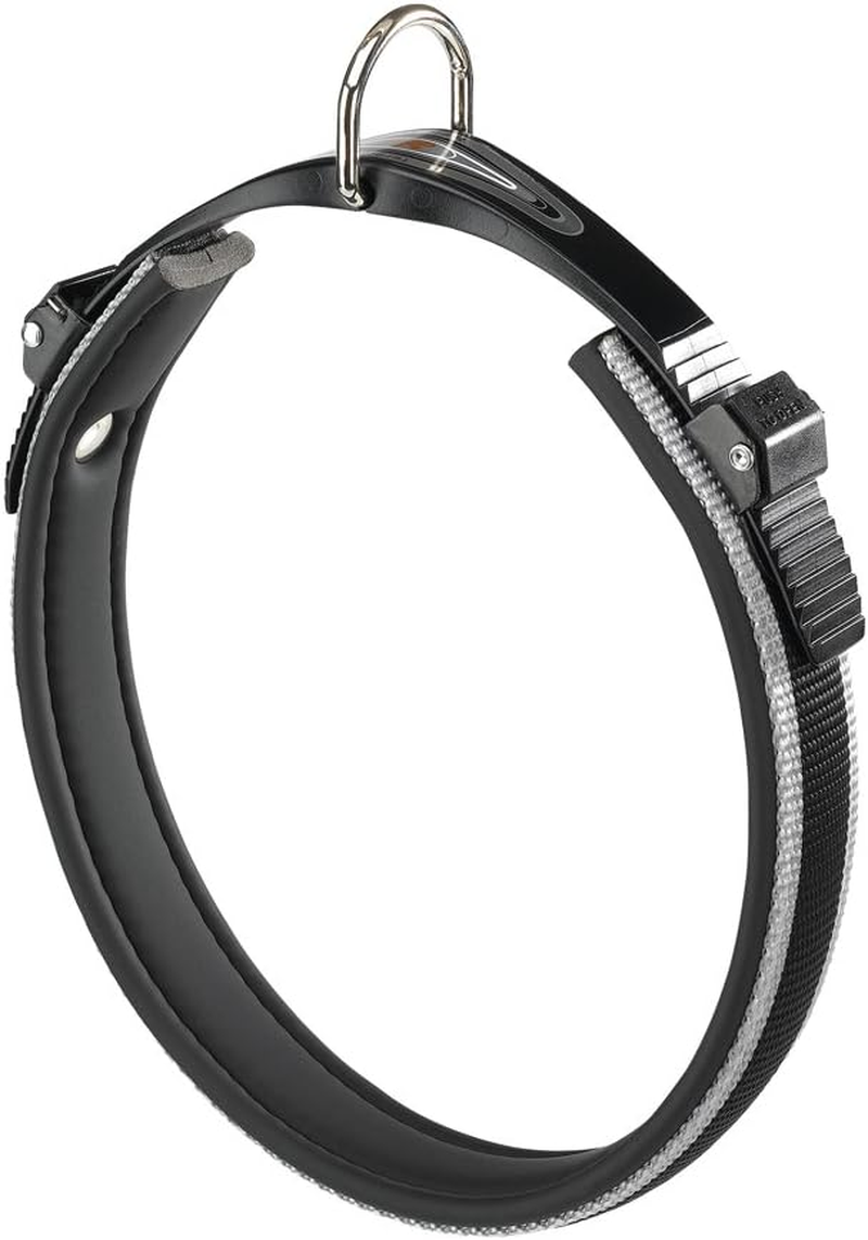 Ferplast Ergocomfort Nylon Padded Dog Collar 25-33Cm X 15Mm Red/Black