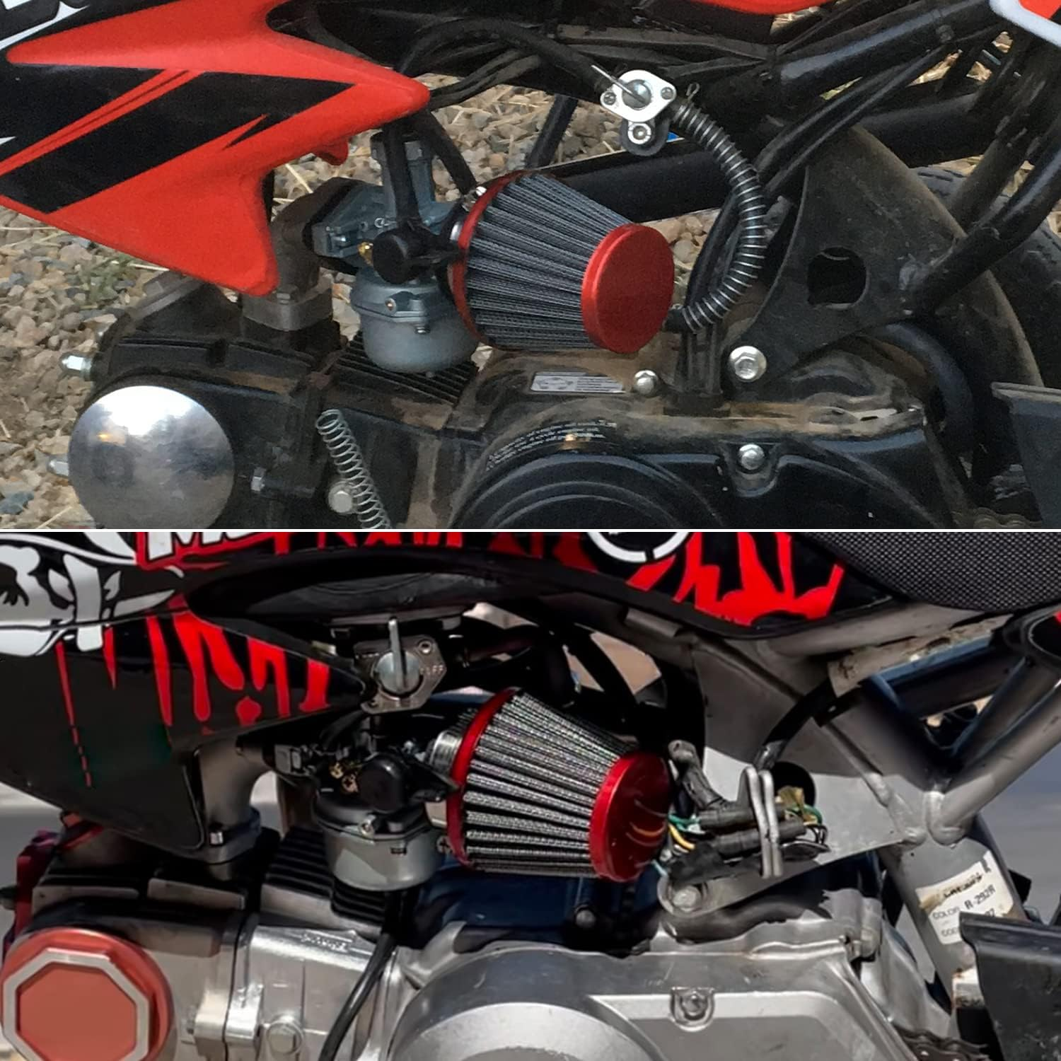 YOXUFA PZ22 Carburetor 22Mm Carb Replacement for 125Cc 110Cc SSR Taotao Pit Dirt Bike ATV XR CRF50 70Cc DB14 DB24 Coolster Apollo Blazer Parts image number 5